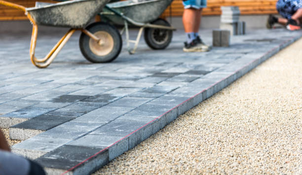 Cobblestone Driveway Installation in De Soto, IL